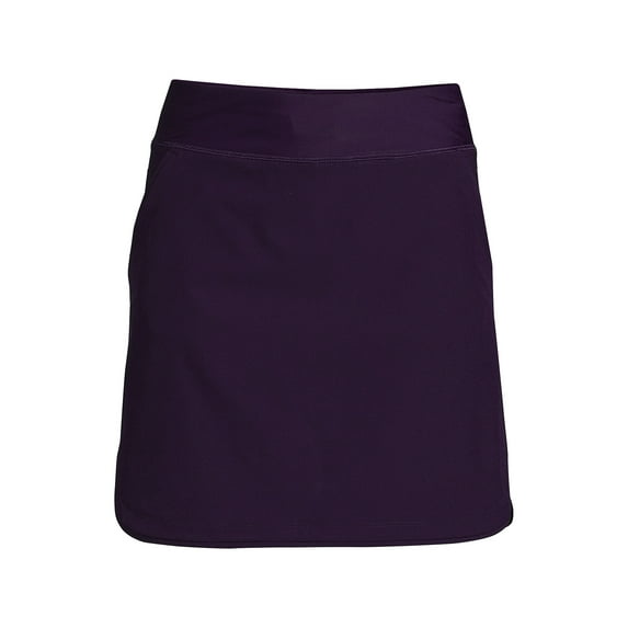Lands' End Women's Petite Quick Dry Board Skort Swim Skirt