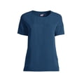 thumbnail image 1 of Lands' End Women's Petite Rayon Short Sleeve Tee, 1 of 3