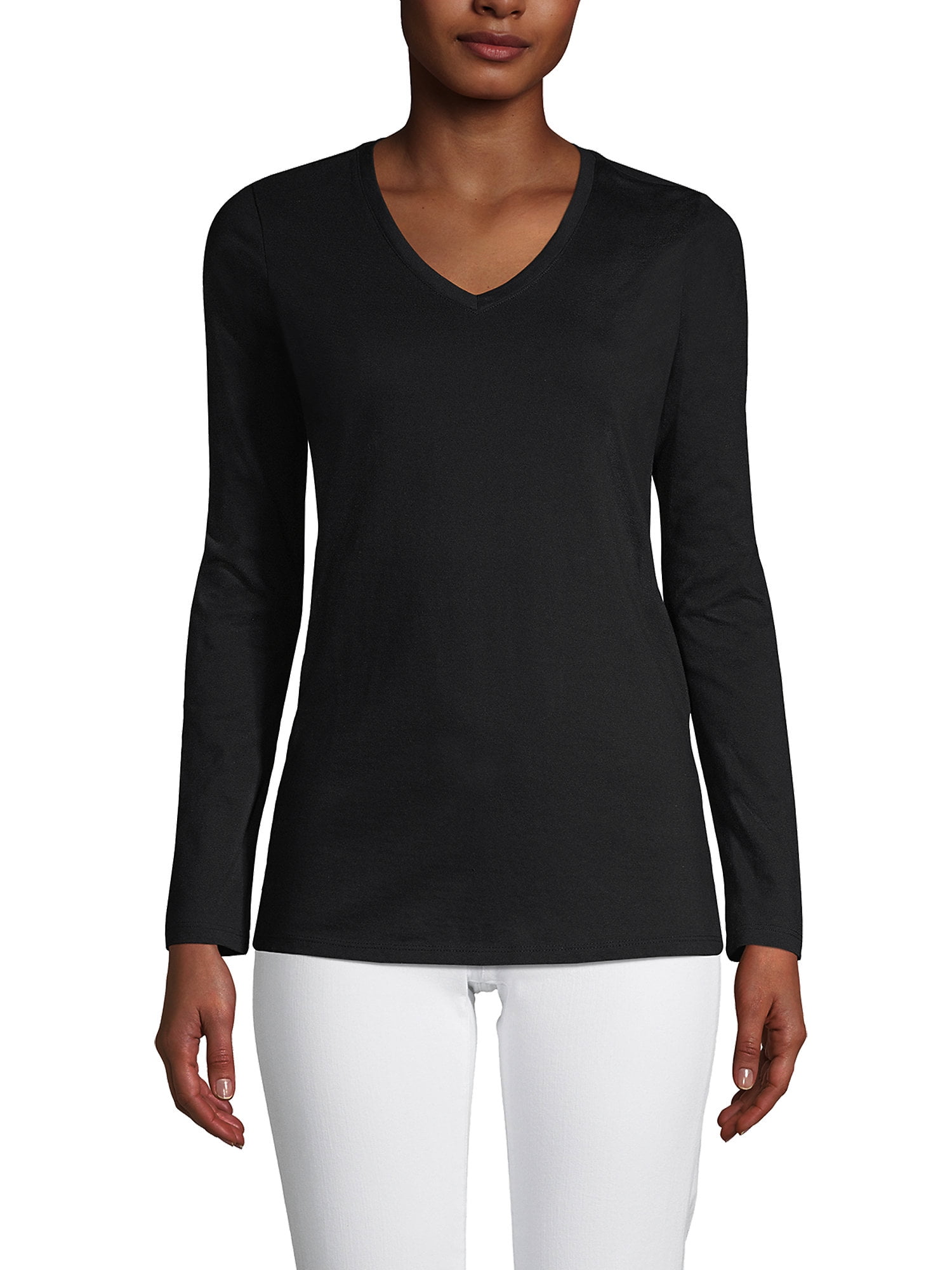 petite black t shirt