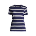 thumbnail image 1 of Lands' End Women's Petite Relaxed Supima Cotton T-Shirt, 1 of 3