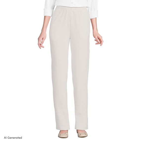 Lands' End Women's Knit Corduroy Pants