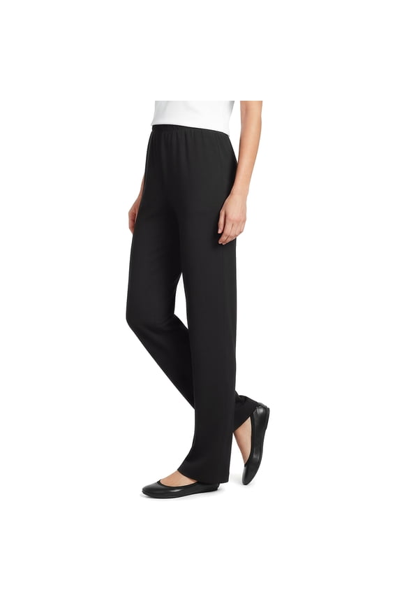 Women's Petite Sport Knit High Rise Pants