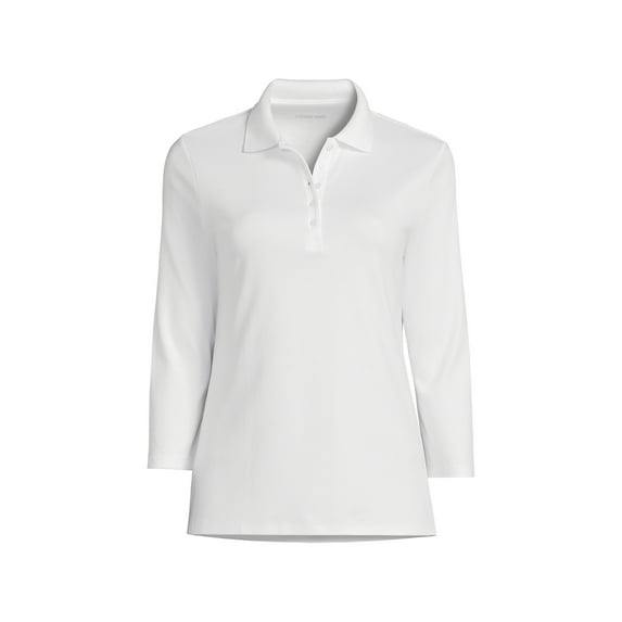 Lands' End Women's Petite Supima Cotton Polo