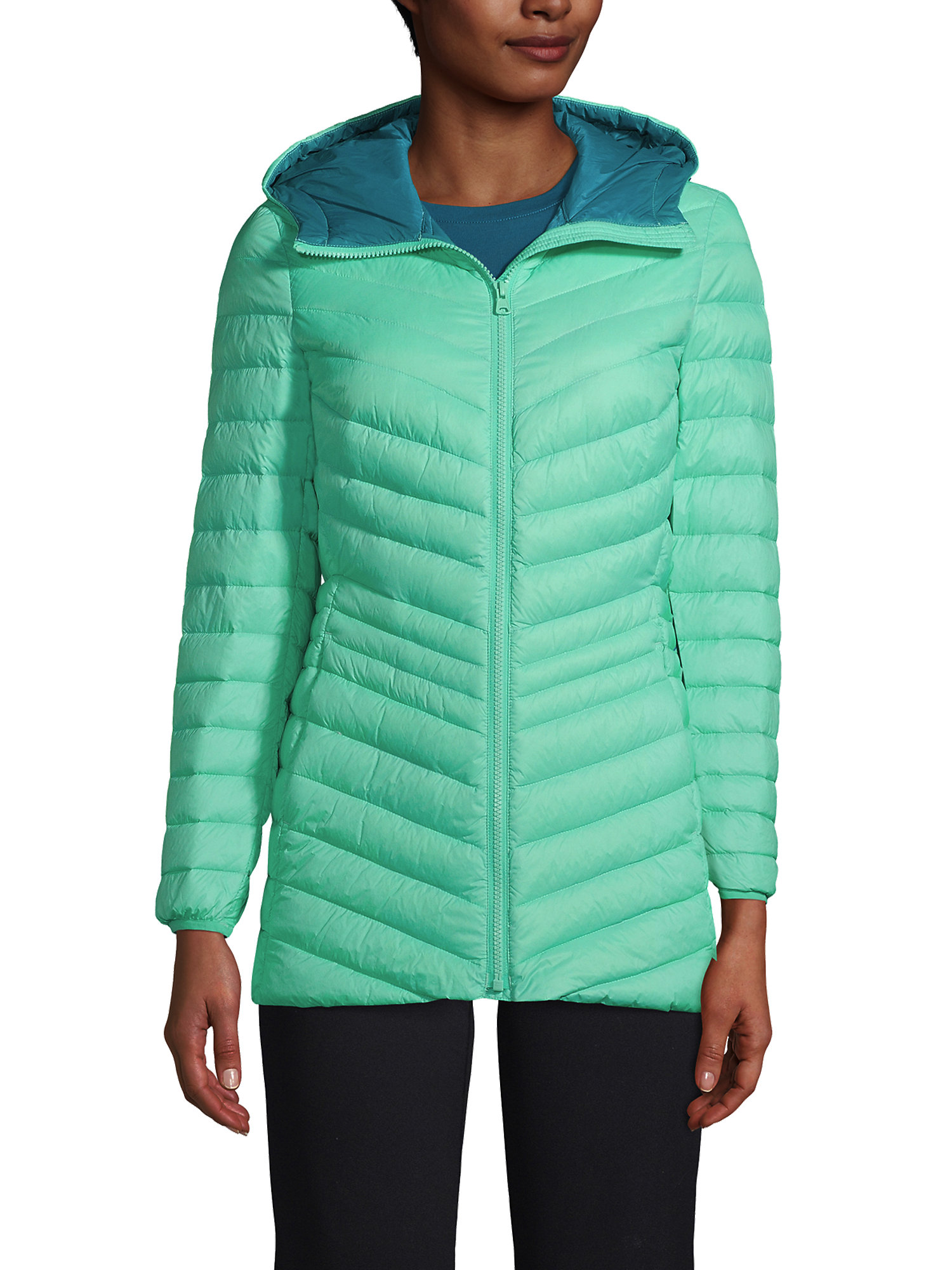 Lands end lightweight down jacket online