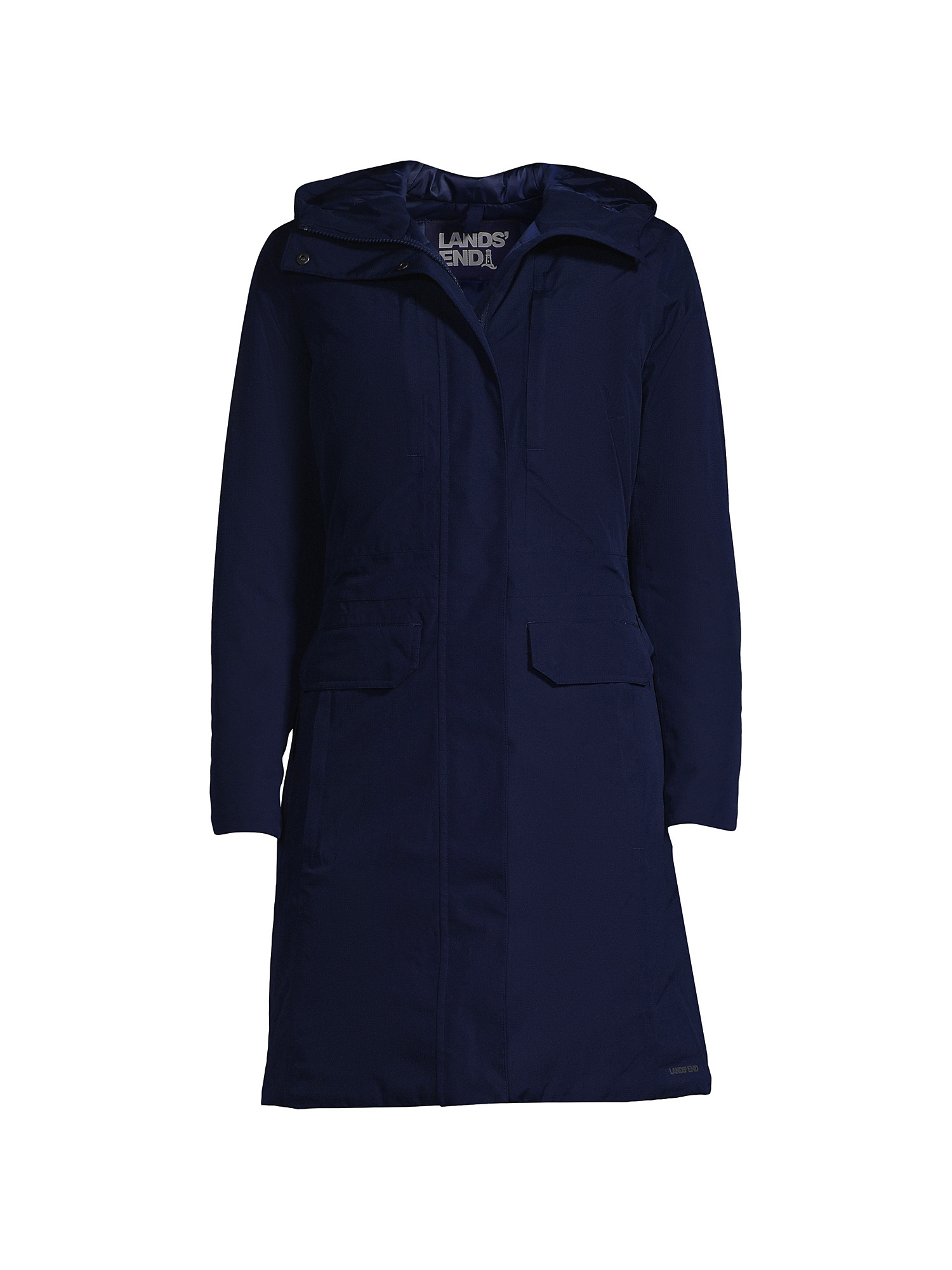 Lands' End Women's Petite Waterproof Insulated Raincoat