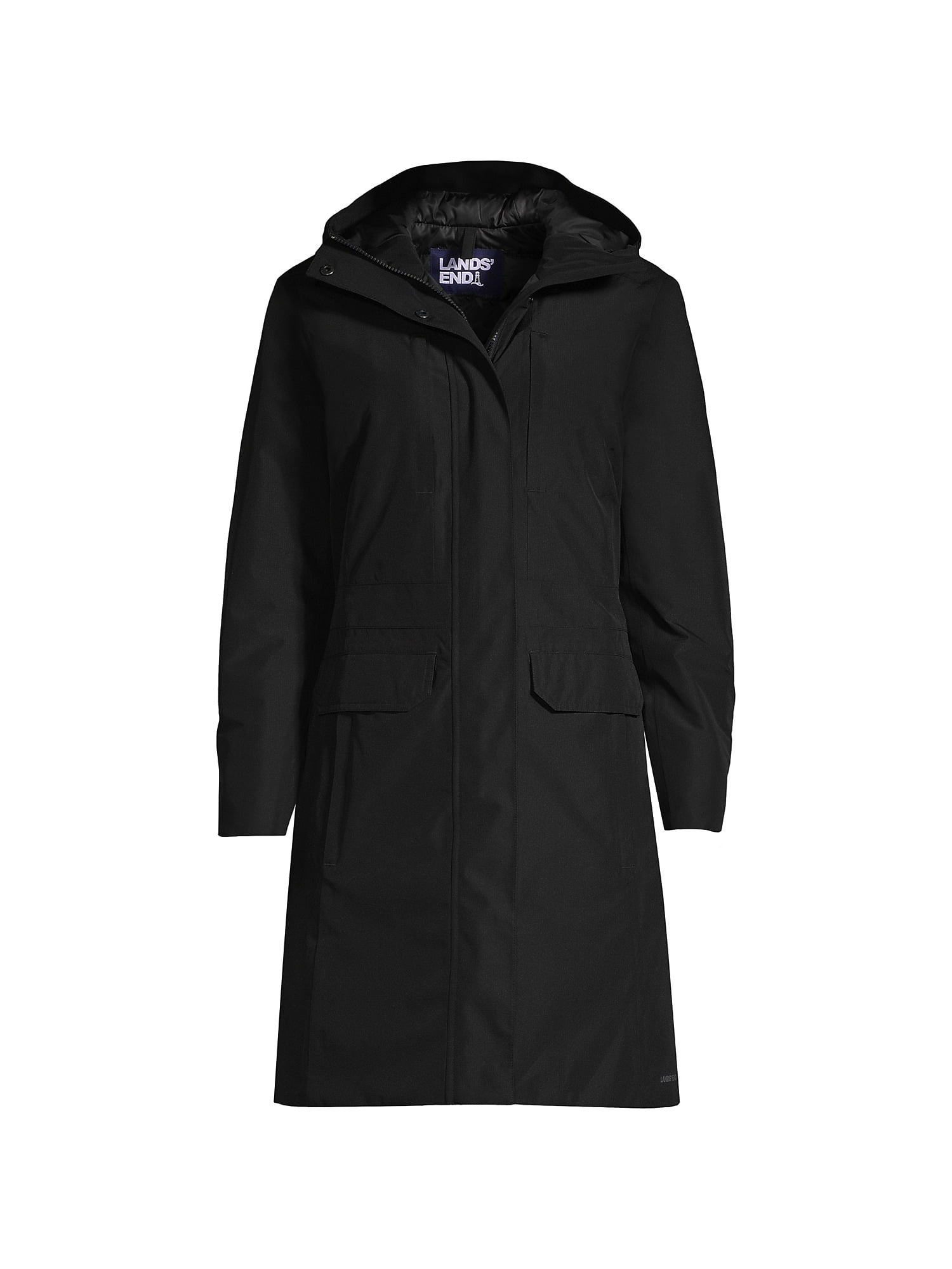 Lands' End Women's Petite Waterproof Insulated Raincoat
