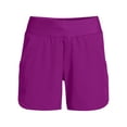 thumbnail image 1 of Lands' End Women's Plus Size 5" Quick Dry Elastic Waist Board Shorts Swim Cover-up Shorts with Panty, 1 of 3