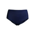 thumbnail image 1 of Lands' End Women's Plus Size Chlorine Resistant High Waisted Bikini Swim Bottoms, 1 of 3