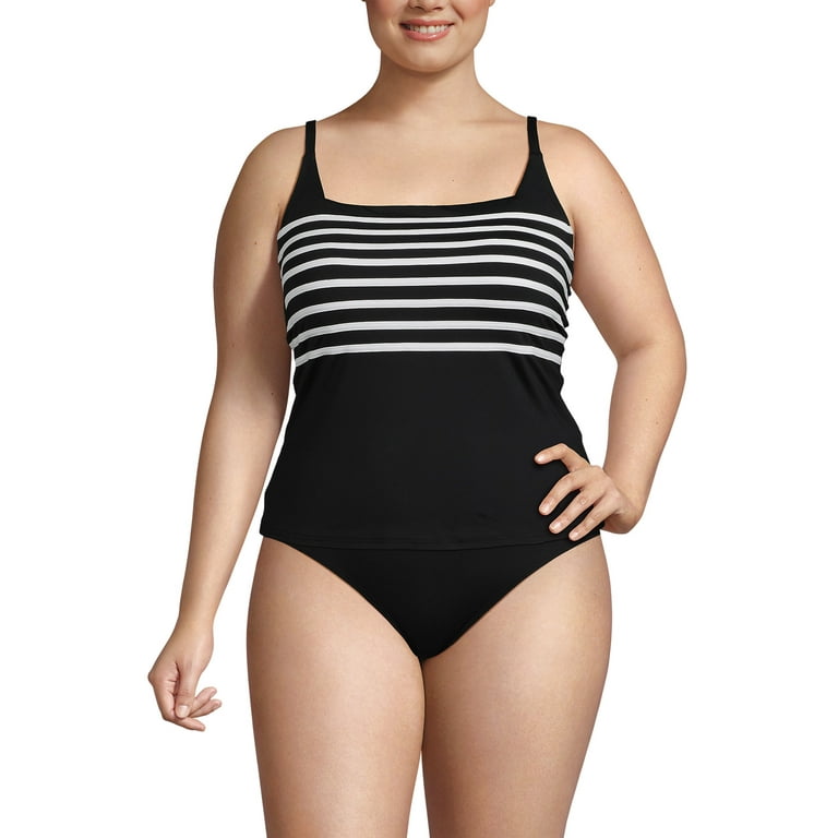 Lands end tankini plus size hot sale