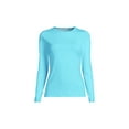 thumbnail image 1 of Lands' End Women's Plus Size Long Sleeve Relaxed UPF 50 Rash Guard, 1 of 3