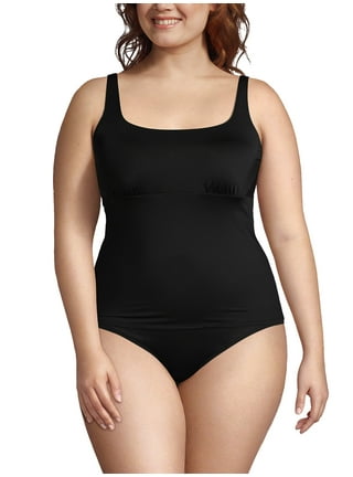 Lands' End Women's Plus Size DDD-Cup Chlorine Resistant Twist Underwire  Bikini Swimsuit Top Adjustable Straps