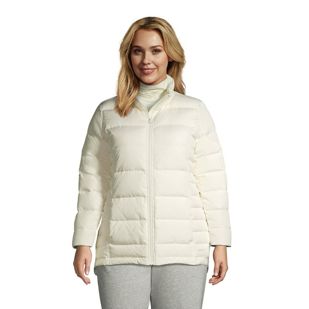 Lands' End Women's Plus Size Down Puffer Jacket