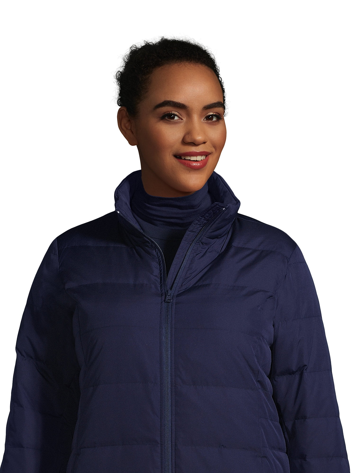 Lands' End Women's Plus Size Down Puffer Jacket