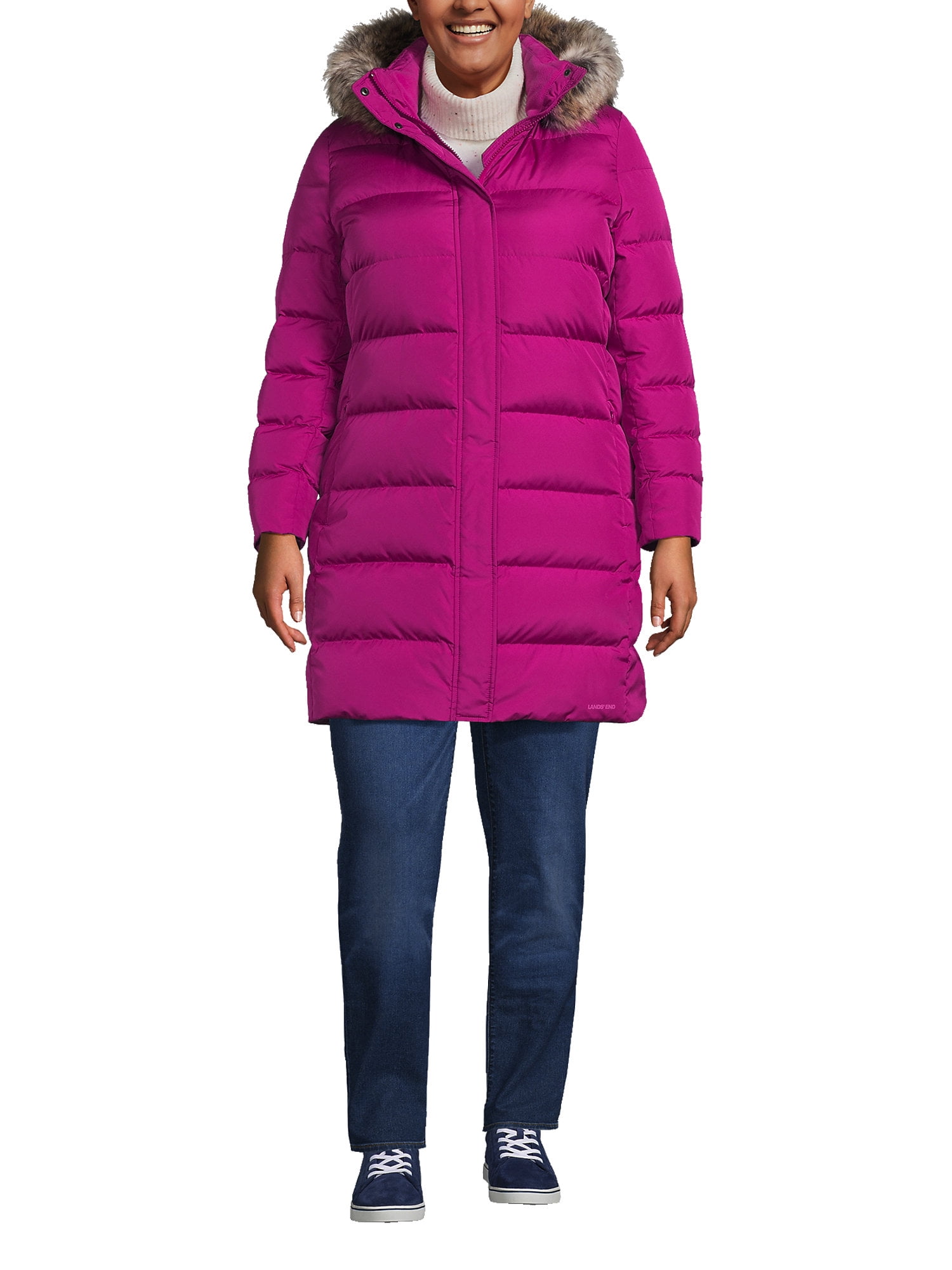 Lands' End Women's Plus Size Down Winter Coat