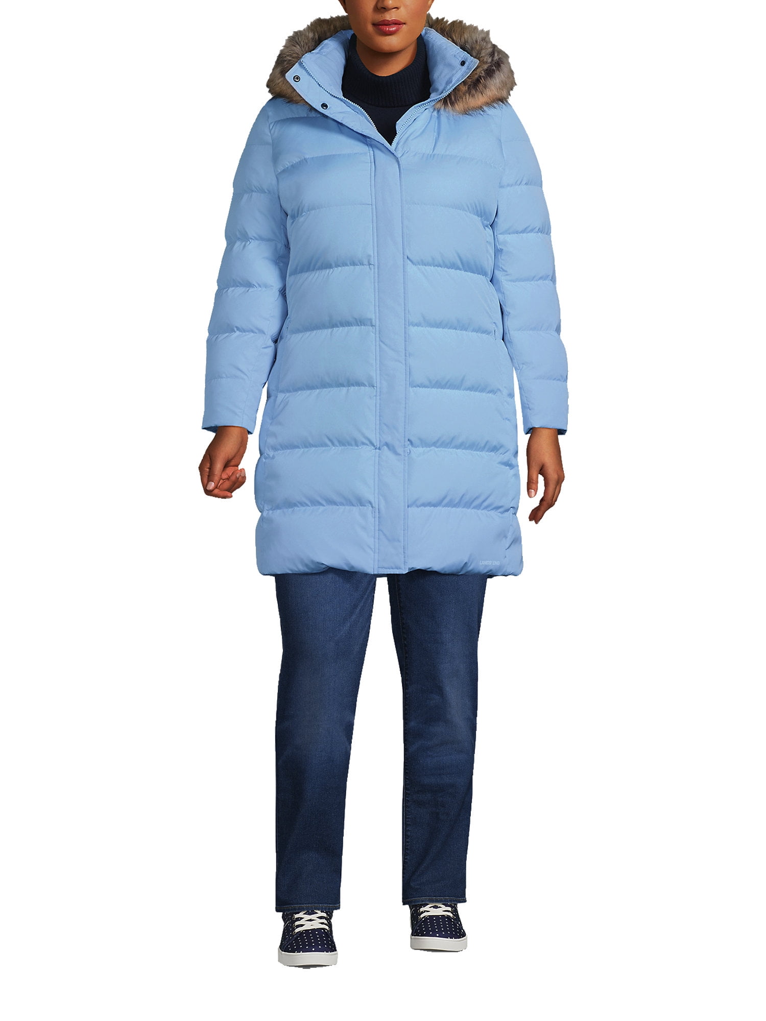 Lands' End Women's Plus Size Down Winter Coat