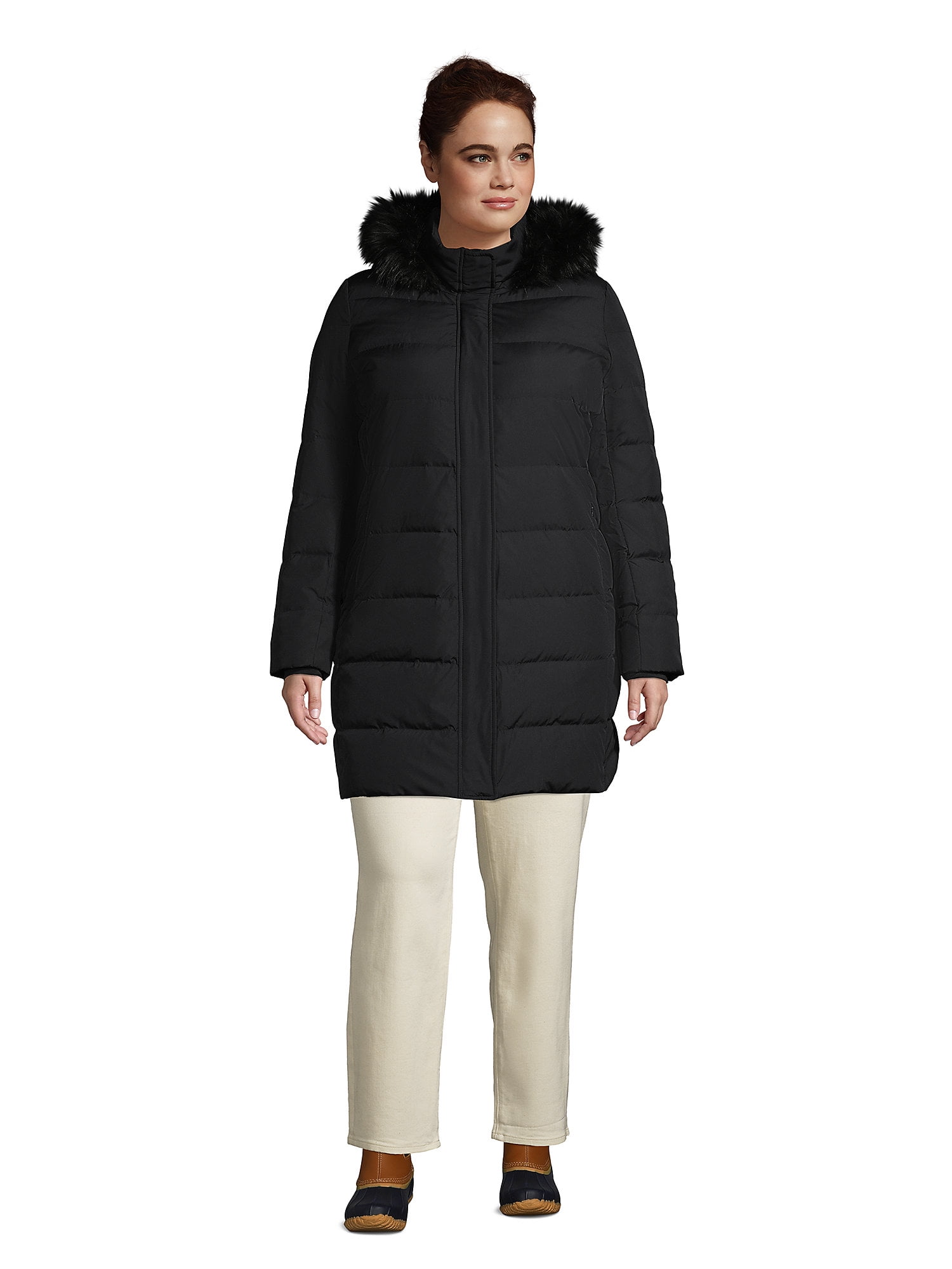 Lands' End Women's Plus Size Down Winter Coat