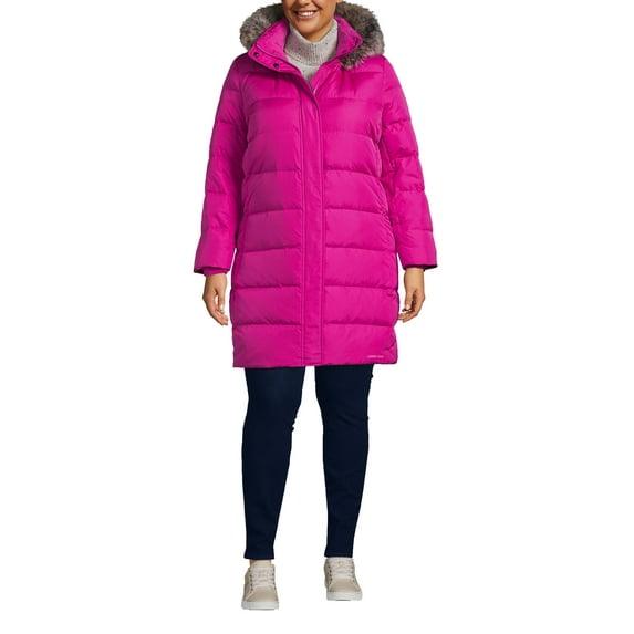 Lands' End Women's Plus Size Down Winter Coat
