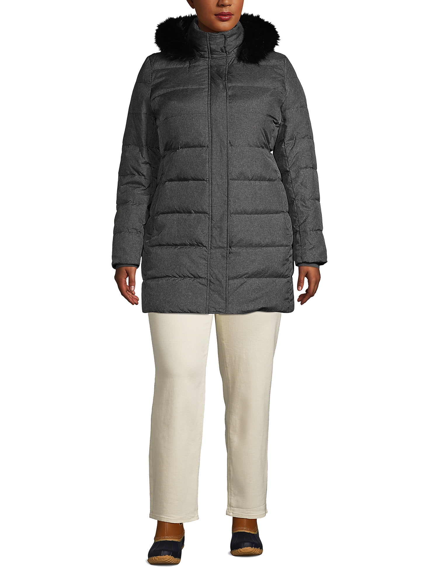 Lands' End Women's Plus Size Down Winter Coat
