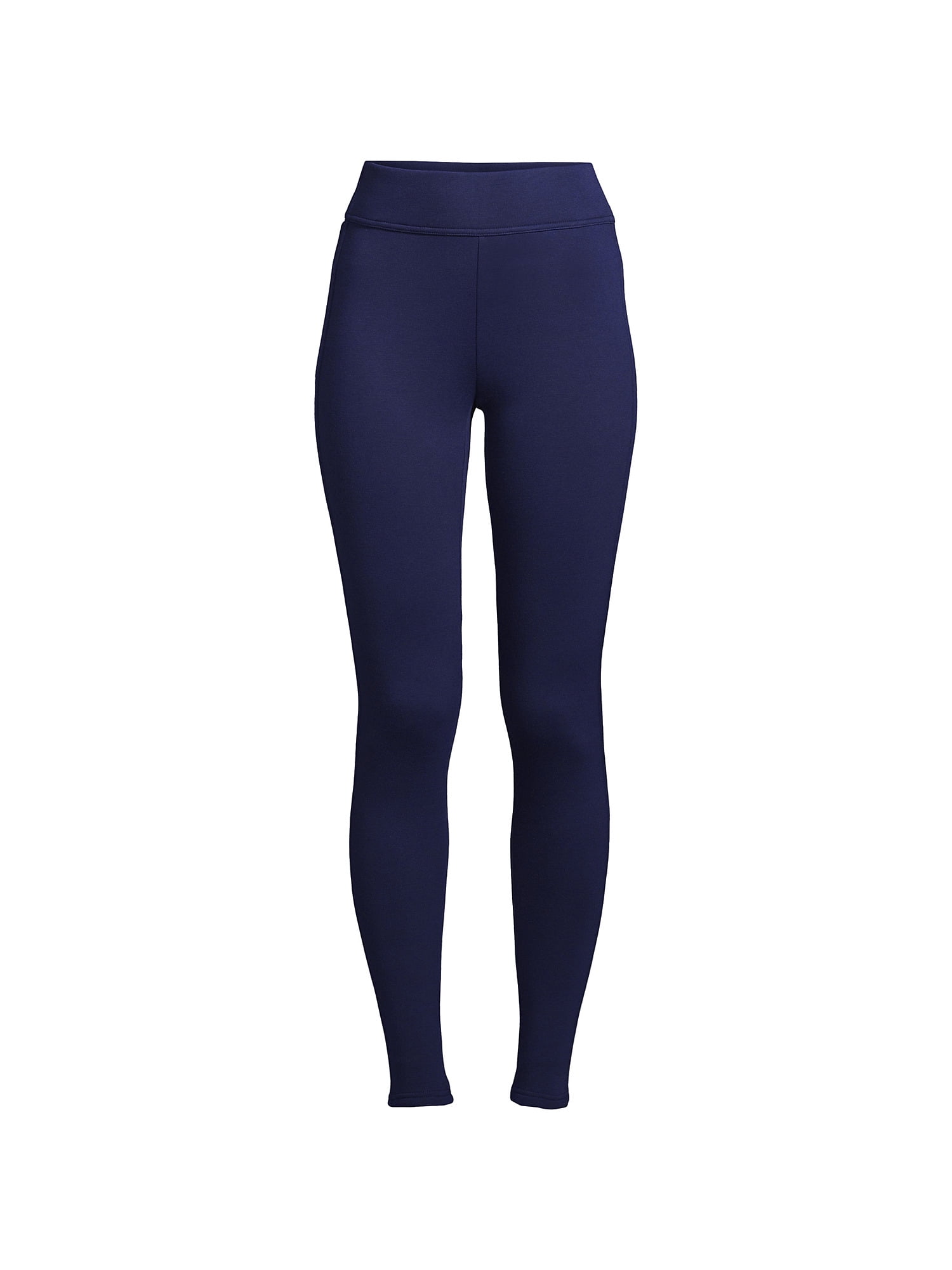 Lands End Women s Plus Size High Rise Serious Sweats Fleece Lined Pocket Leggings Walmart