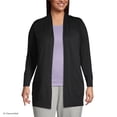 thumbnail image 1 of Lands' End Women's Plus Size Long Sleeve Open Long Cardigan Sweater, 1 of 3