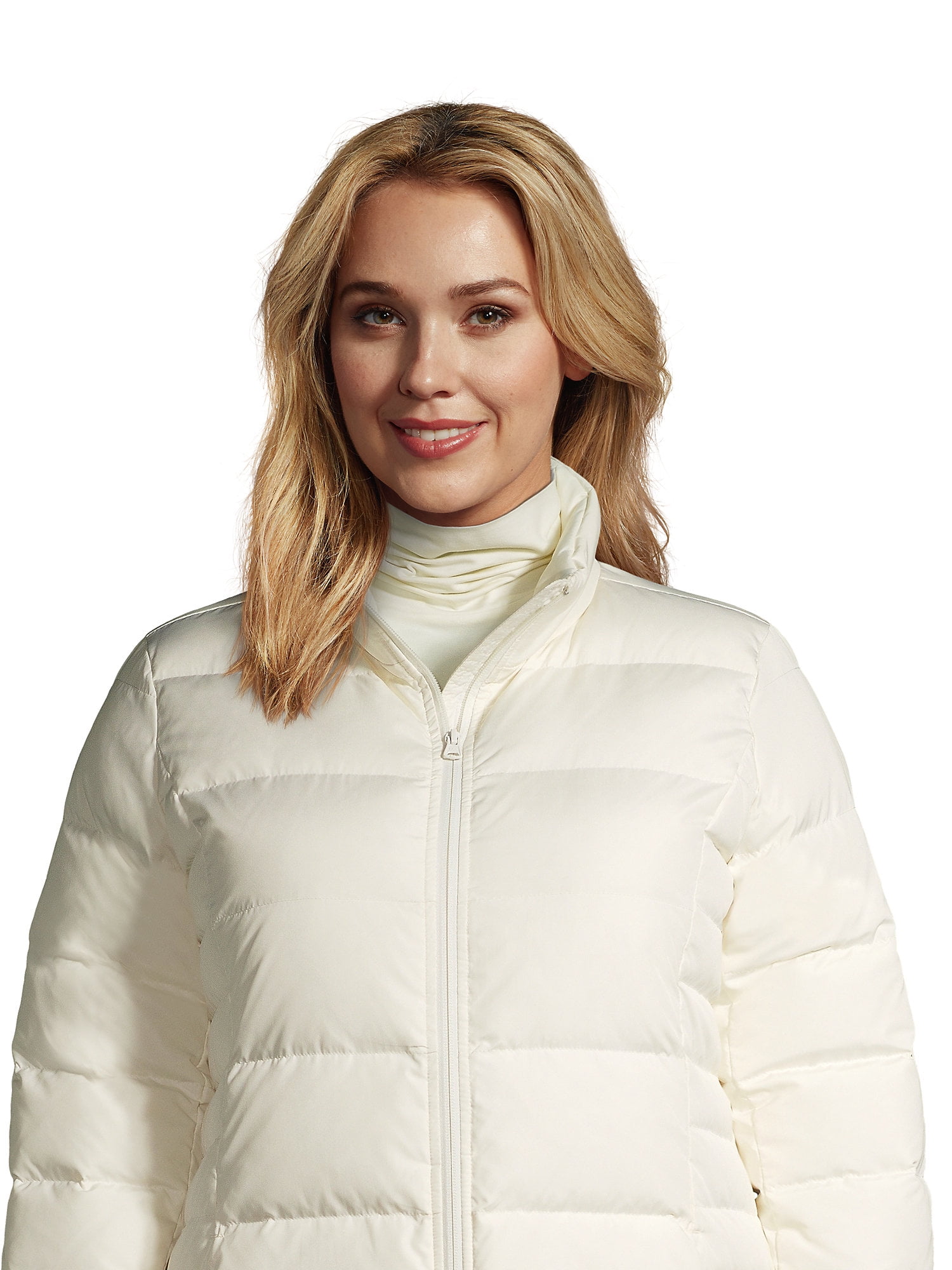Lands' End Women's Plus Size Petite Down Puffer Jacket