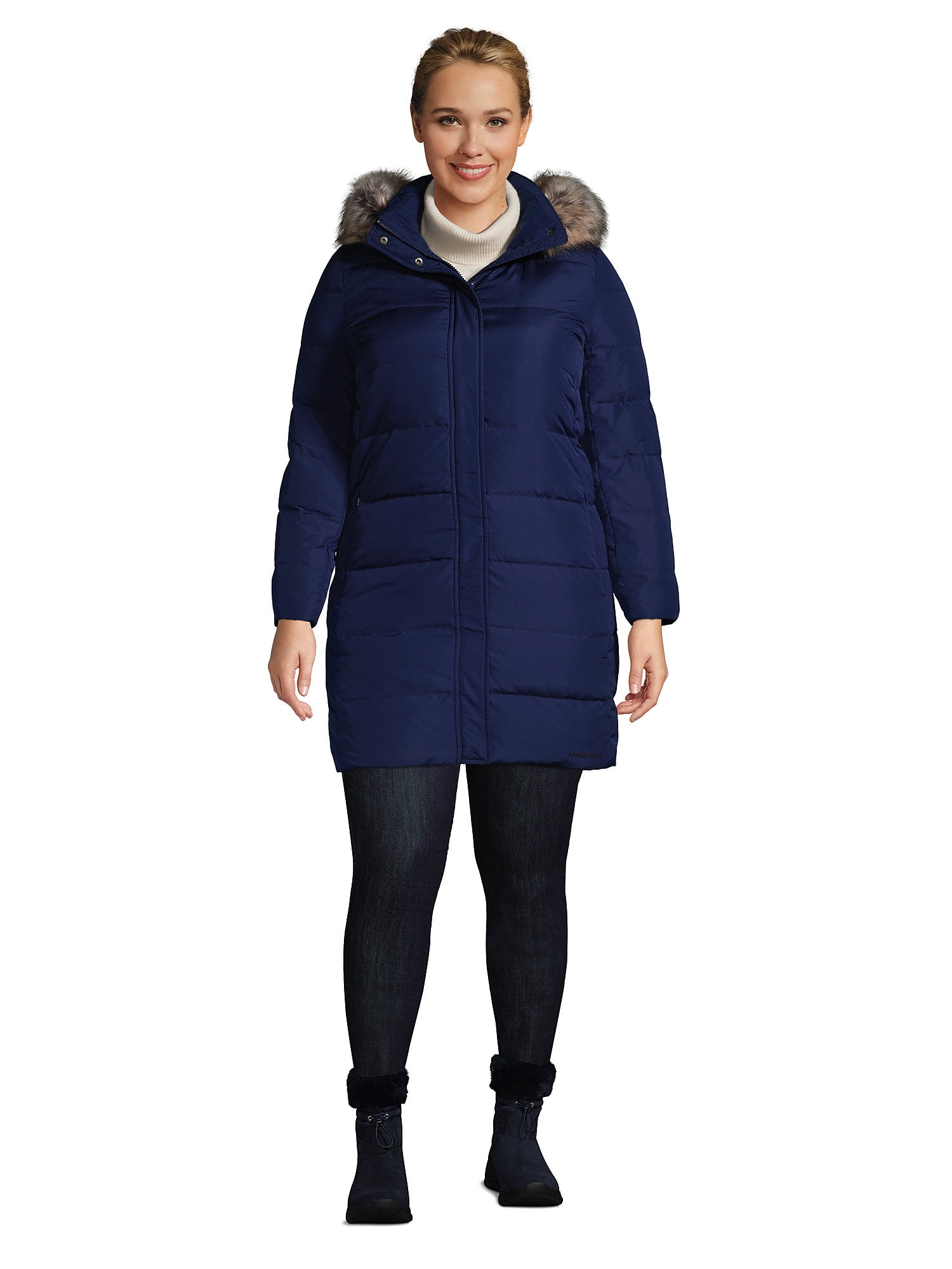 Lands' End Women's Plus Size Petite Down Winter Coat