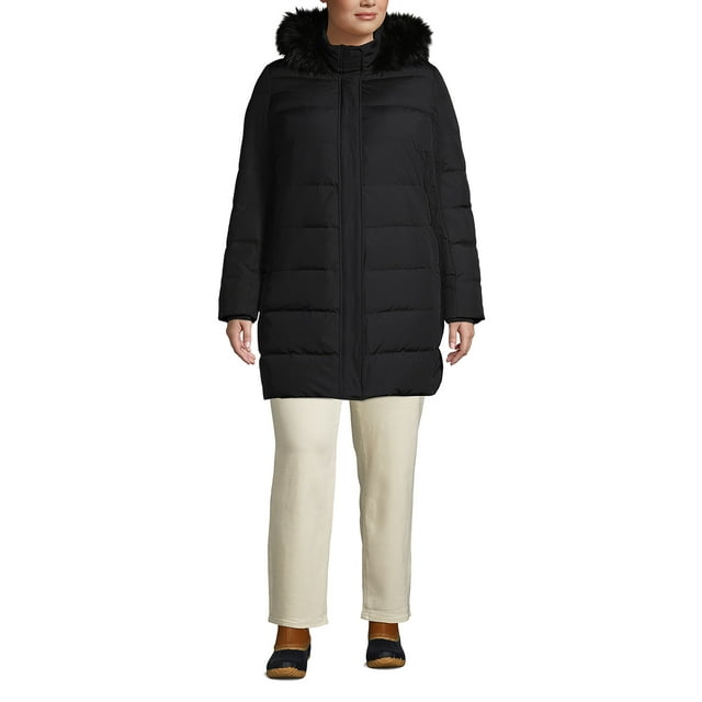 Lands' End Women's Plus Size Petite Down Winter Coat