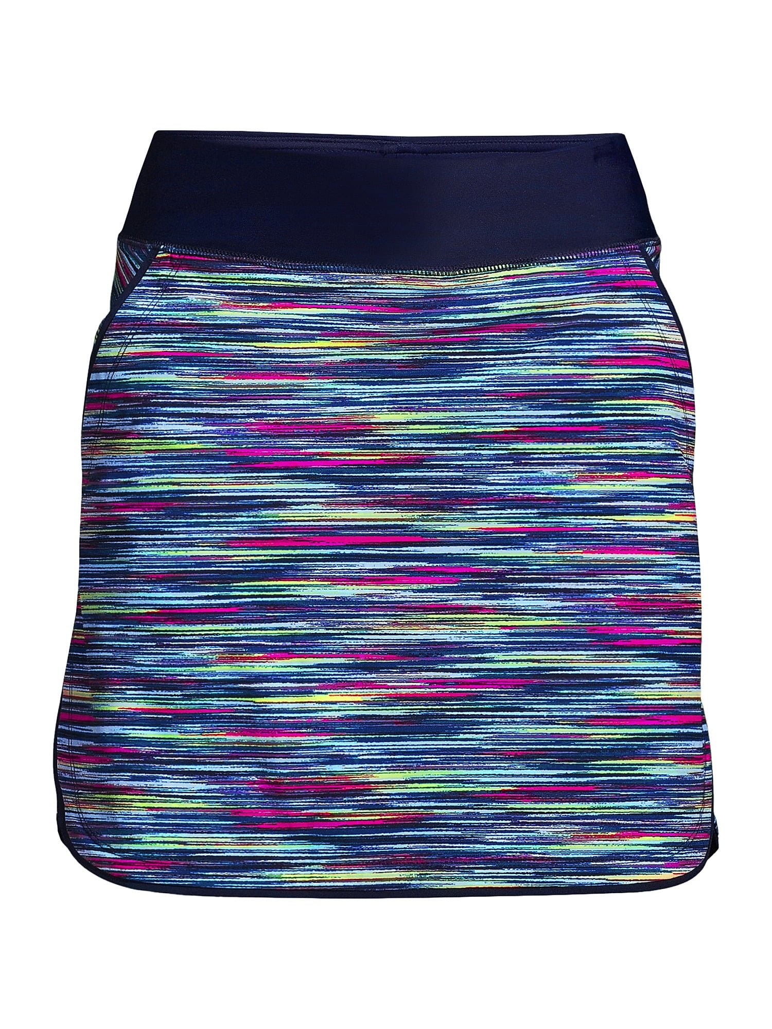 Lands' End Women's Plus Size Quick Dry Elastic Waist Active Board Skort