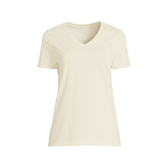 Lands' End Women's Plus Size Relaxed Supima Cotton T-Shirt