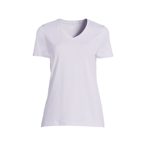 Lands' End Women's Plus Size Relaxed Supima Cotton T-Shirt