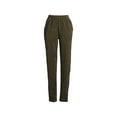 thumbnail image 1 of Lands' End Women's Plus Size Sport Knit High Rise Corduroy Elastic Waist Pants, 1 of 3