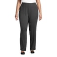 thumbnail image 1 of Lands' End Women's Plus Size Sport Knit High Rise Pants, 1 of 5