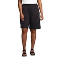 thumbnail image 1 of Lands' End Women's Plus Size Women's Sport Knit High Rise Shorts, 1 of 2