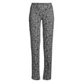 thumbnail image 1 of Lands' End Women's Plus Size Starfish Mid Rise Straight Leg Elastic Waist Pull On Pants, 1 of 3