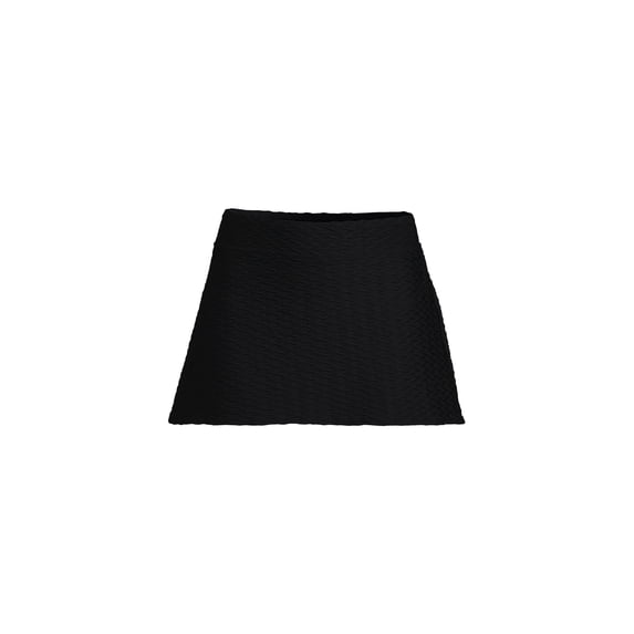 Lands' End Women's Plus Size Texture Swim Skirt Swim Bottoms