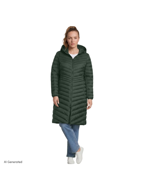Women's Plus Size Wanderweight Packable Down Coat