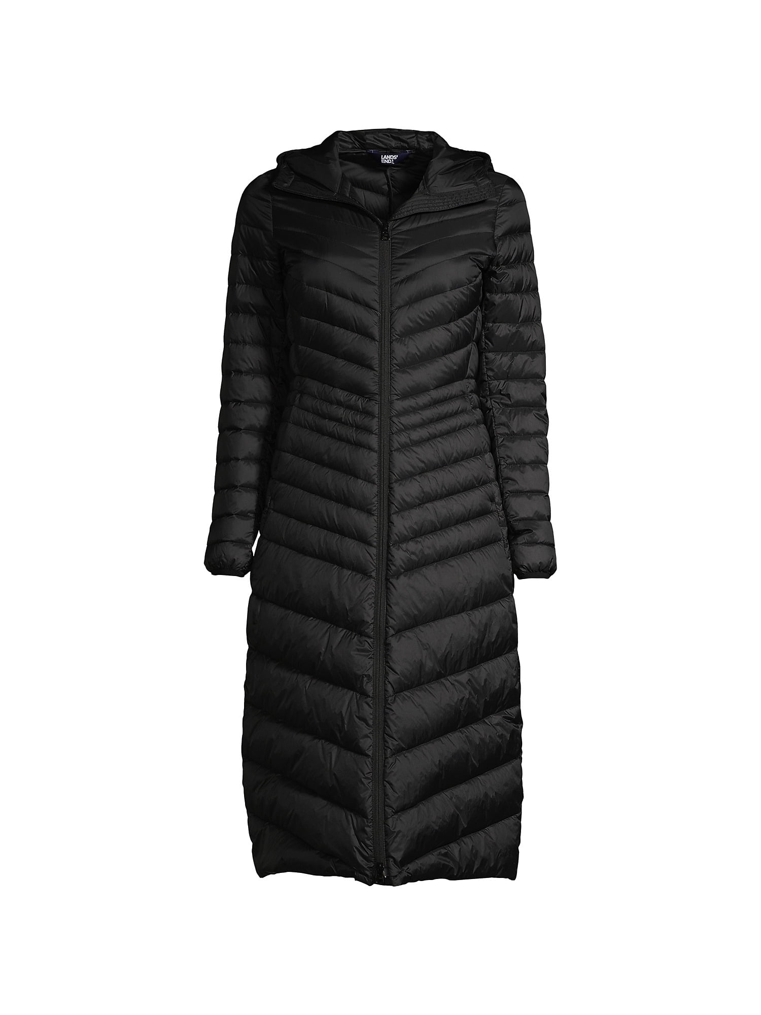 Lands' End Women's Plus Size Wanderweight Ultralight Packable Maxi Down