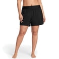 thumbnail image 1 of Lands' End Women's Plus Size Women's 5" Board Shorts, 1 of 5