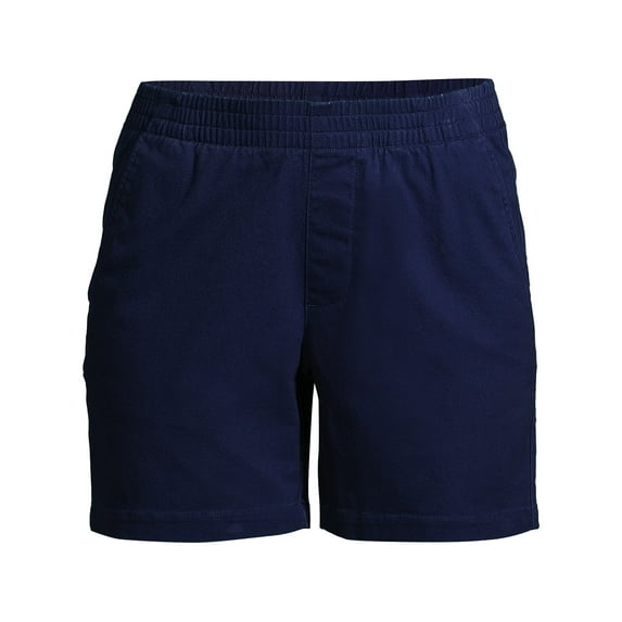 Lands' End Women's Pull On 7" Chino Shorts