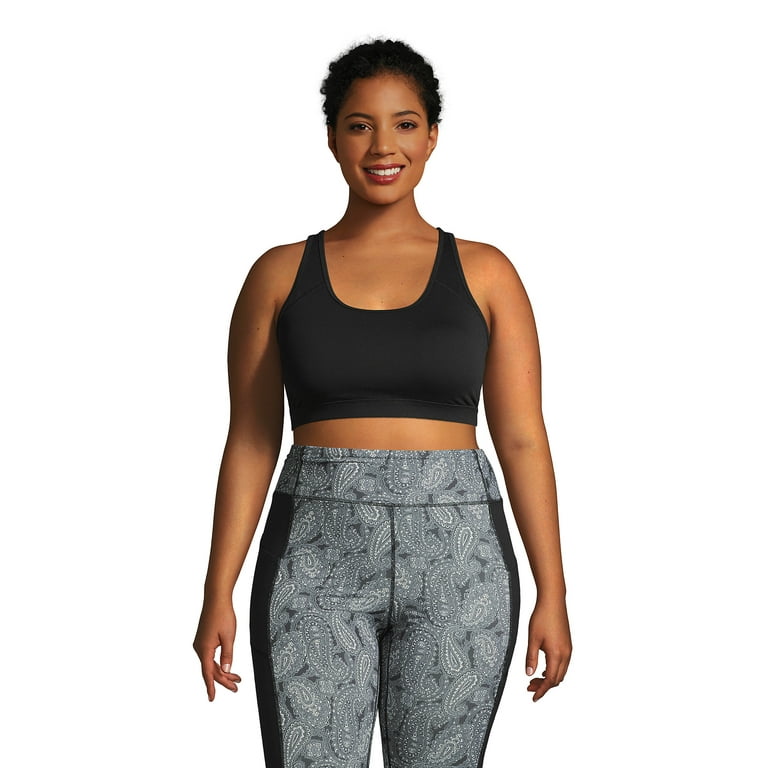 Lands End Women s Racerback Sports Bra Walmart