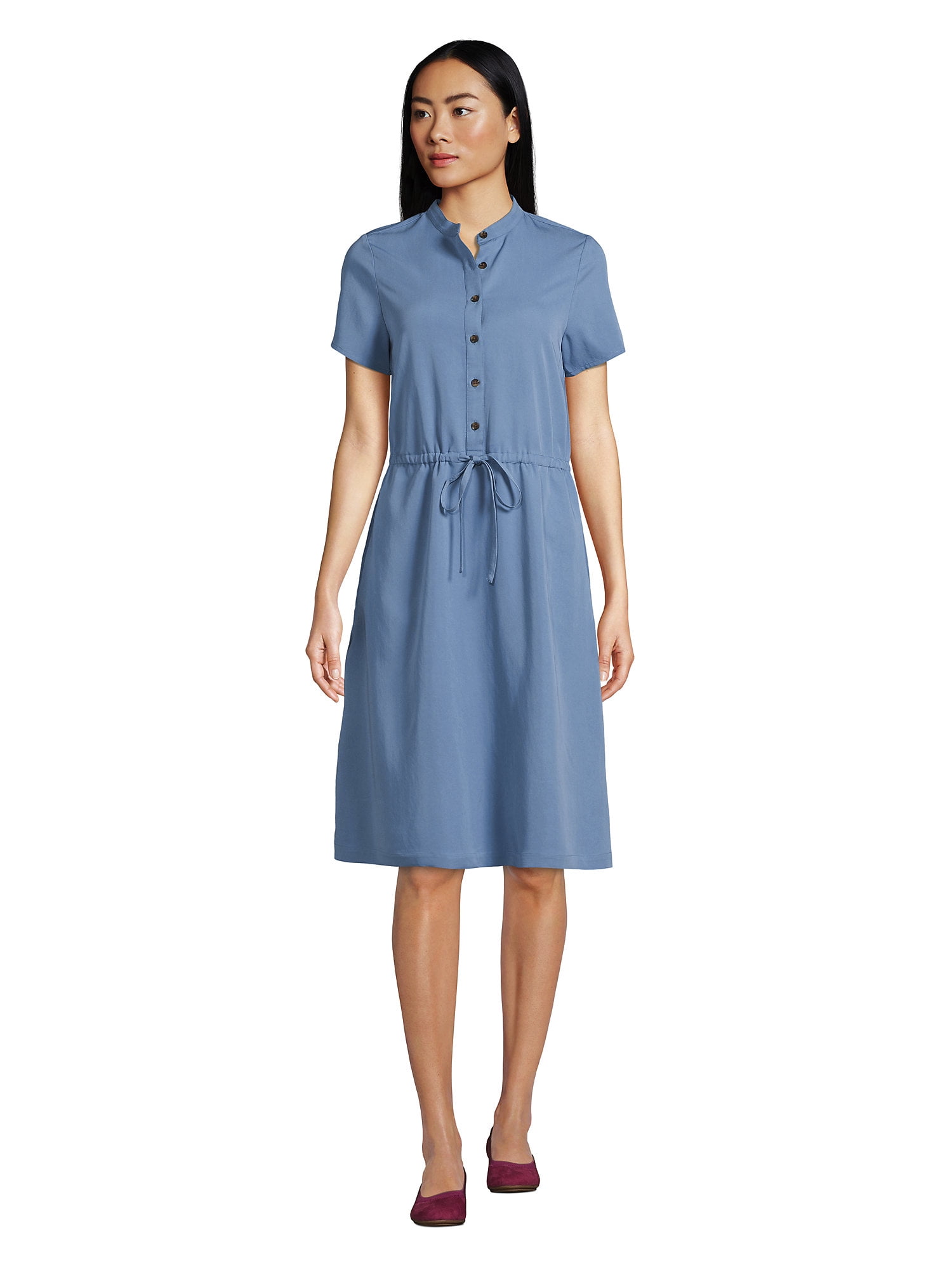 Lands end shirt best sale dress