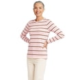thumbnail image 1 of Lands' End Women's Relaxed Supima Cotton Long Sleeve Crew Neck T-Shirt, 1 of 6
