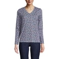 thumbnail image 1 of Lands' End Women's Relaxed Supima Cotton T-Shirt, 1 of 3