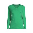 thumbnail image 1 of Lands' End Women's Relaxed Supima Cotton T-Shirt, 1 of 3