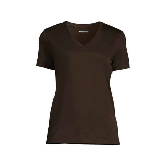 Lands' End Women's Relaxed Supima Cotton T-Shirt