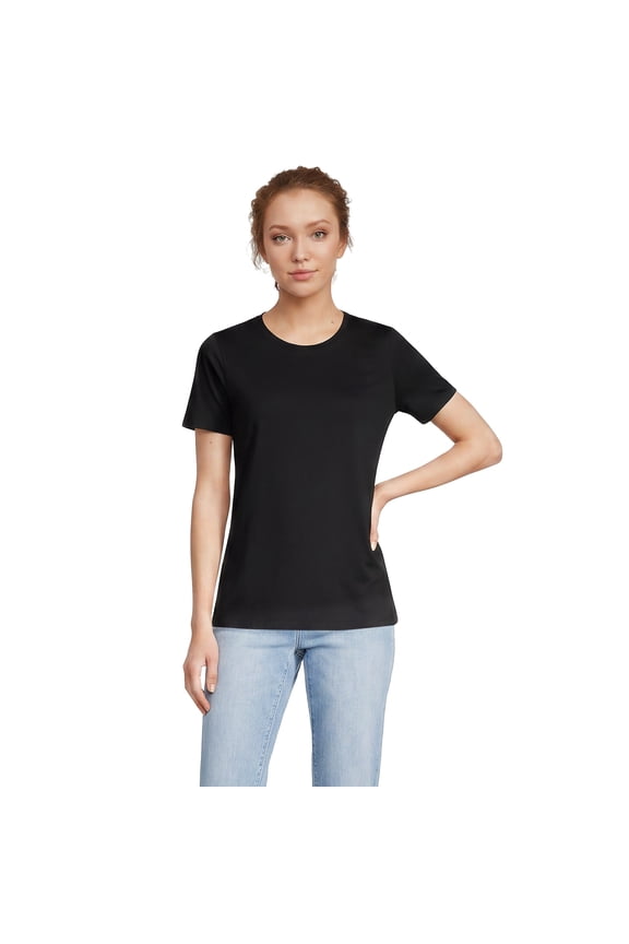 Women's Relaxed Supima Cotton Crew Neck T-Shirt