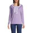 thumbnail image 1 of Lands' End Women's Relaxed Supima Cotton T-Shirt, 1 of 3