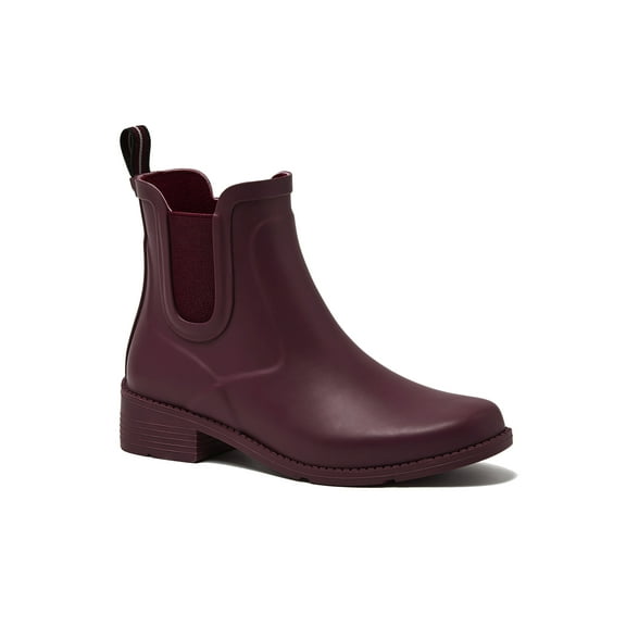 Lands' End Women's Rubber Chelsea Rain Boots