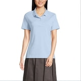 Lands' End Women's Short Sleeve Feminine Fit Interlock Polo Shirt ...