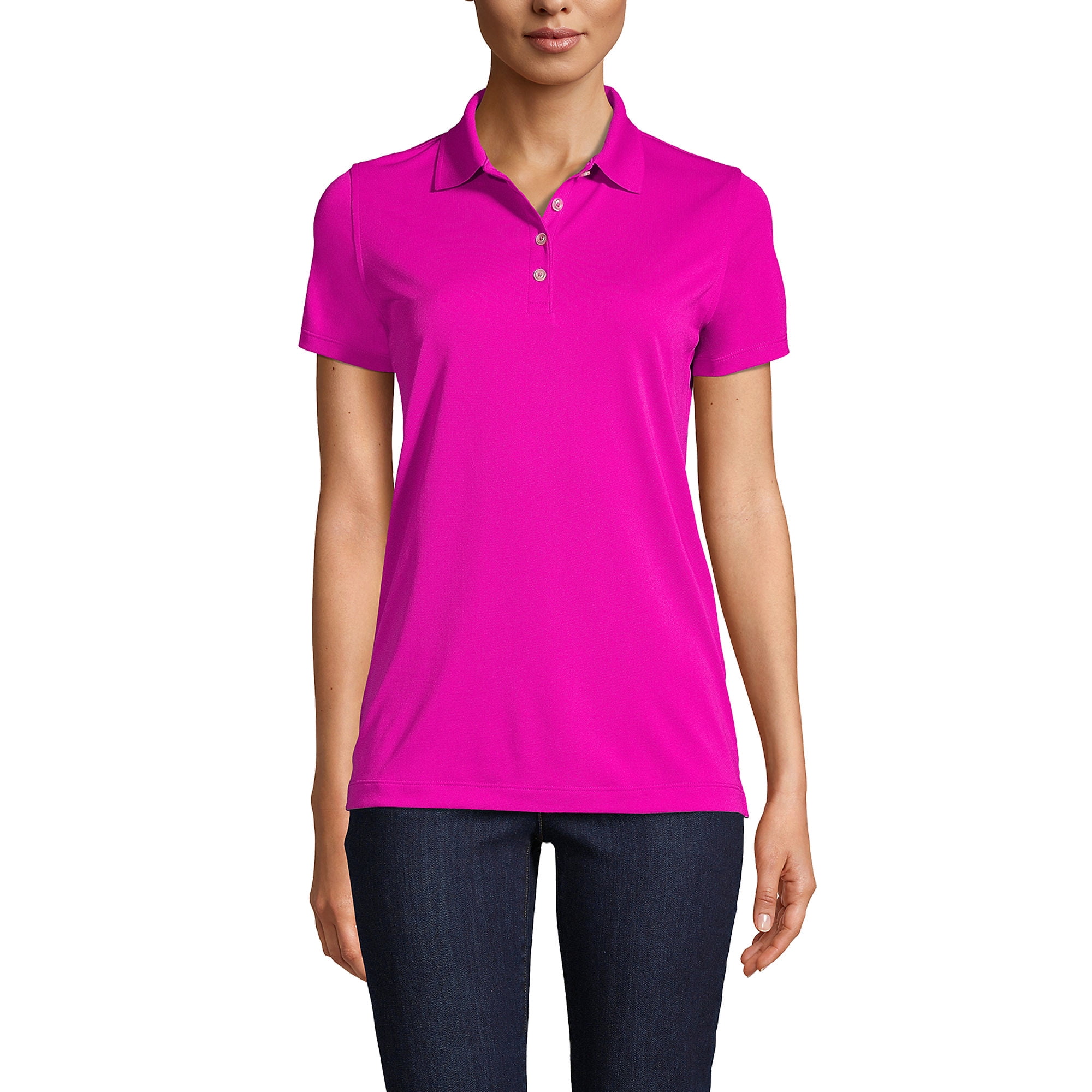 lands end dri fit polo
